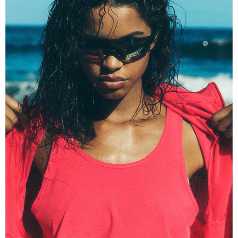 ALO Yoga Cropped Sport Star Tank